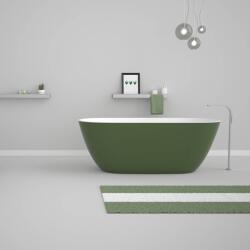 EWECA Cada freestanding ovala, verde din acril, 170x81.5x58 cm, Eternity, Eweca (CFR6602V)