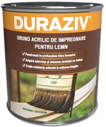 Duraziv Grund Acrilic De Impregnare Pentru Lemn, Duraziv 2.5L / Bax 6 Cutii