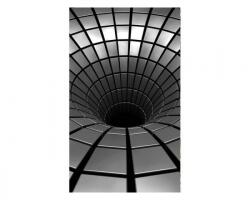 DIMEX ART Fototapetă vlies abis argintiu 3d 150 x 250 cm