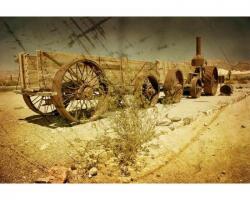 DIMEX ART Fototapetă vlies vagon vechi 375 x 250 cm