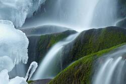 DIMEX ART Fototapetă vlies cascada de gheață 375 x 250 cm