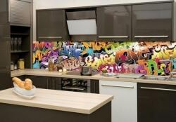 DIMEX ART Fototapet pentru bucătărie - graffiti 260 x 60 cm