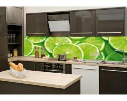 DIMEX ART Fototapet pentru bucătărie - lime 260 x 60 cm