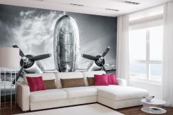 DIMEX ART Самозалепваща се флизелинова фототапета исторически самолет 375 x 250 см