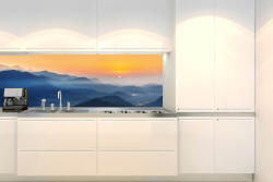 DIMEX ART Fototapet pentru bucătărie - răsărit de soare în himalaya 180 x 60 cm