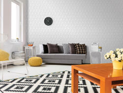 DIMEX ART Tapet vlies de lux flori moderne albe