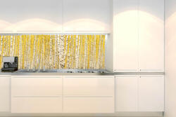 DIMEX ART Fototapet pentru bucătărie - dumbravă de mesteceni galbeni 180 x 60 cm