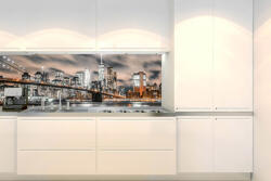 DIMEX ART Fototapet pentru bucătărie - manhattan noaptea 180 x 60 cm