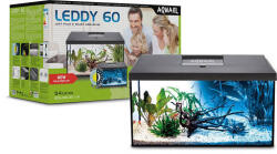 AQUAEL Leddy Plus 60 Day&Night black | Akvárium szett (fekete) - 60x30x30 cm