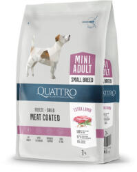 Quattro Super Premium MINI BREED ADULT LAMB kutyatáp 7kg - zoonet