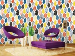 DIMEX ART Tapet vlies de lux frunze colorate