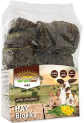 Nature Land Hay Blocks | Széna kocka ráfcsálókank | Gyermekláncfűs - 600 g