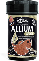 Haquoss | Allium Gran | Teljes értékű granulált, diszkosz/akváriumi haltáp - 100 ml