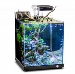 JK JK-A221 | Akváriumszett, fekete 9L - 22x22x25 cm