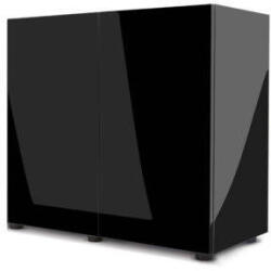 AQUAEL Cabinet Glossy Black | Szekrény (fényes, fekete) - 80x35 cm
