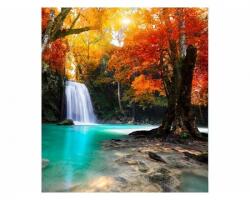 DIMEX ART Fototapetă vlies cascada în mijlocul pădurii 225 x 250 cm