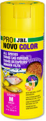 JBL | ProNovo Color Grano M granulált haltáp | Természetes asztaxantinnal a színekért - 250 ml