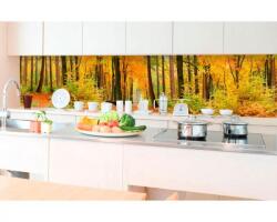 DIMEX ART Fototapet pentru bucătărie - pădure de toamnă 350 x 60 cm