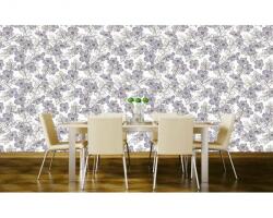 DIMEX ART Tapet vlies de lux flori violet-albe