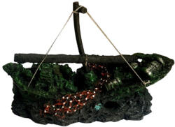  Műgyanta dekor közepes árbócos hajó