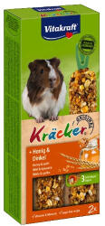 Vitakraft Kracker | Dupla rúd tengerimalacoknak | Méz-tönköly - 112 g