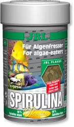 JBL | Spirulina pelyhes főeleség | Algafogyasztó édesvízi és tengeri halaknak - 250 ml