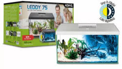 AQUAEL Leddy Day&Night 75 White | Akvárium szett (fehér) - 75x35x40 cm