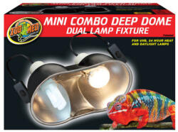 Zoo Med Mini Deep Dome | Mini dupla lámpatest - 2x100 W