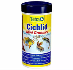 Tetra | Cichlid | Mini Granules | Díszhaltáp - 250 ml