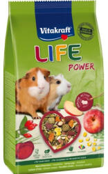 Vitakraft Life Power Cavia | Kiegészítő eledel tengerimalacoknak | Redő mix - 600 g