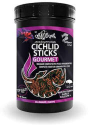 Haquoss | Cichlid Sticks Gourmet | Teljes értékű pellet sügerek számára - 250 ml - zoonet - 2 890 Ft
