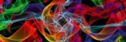 DIMEX ART Fototapet pentru bucătărie - linii de culoare 180 x 60 cm
