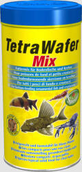 Tetra Wafer Mix | Kétféle prémium ostya aljzaton lakó halak és rákok számára - 250 ml