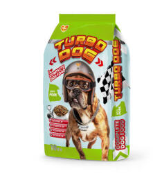 Turbó Dog Adult Pork (sertés) száraztáp - Felnőtt kutyák részére - 10kg