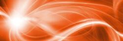 DIMEX ART Fototapet pentru bucătărie - abstract portocaliu 180 x 60 cm
