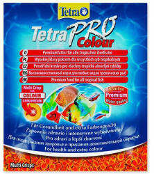Tetra | Pro | Colour Multi Crisps | Díszhalak számára - 12 g