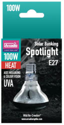 Arcadia | Solar Basking Spotlight | Intenzív UVA melegítő izzó hüllők terráriumába - 100 W