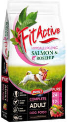 Panzi | FitActive | PURE Hypoallergenic | Felnőtt kutyáknak | Száraztáp | Lazac és csipkebogyó - 3 kg