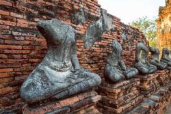 DIMEX ART Fototapetă vlies statui buddha 375 x 250 cm