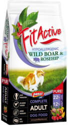 Panzi | FitActive | PURE Hypoallergenic | Felnőtt kutyáknak | Száraztáp | Vaddisznó és csipkebogyó - 12 kg
