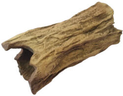  Érdes kerámia fatörzs nyitott dekoráció M - 4x12 cm