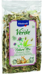 Vitakraft Vita Verde Nature Mix Spitzwegerich, Rotklee | Kiegészítő eledel rágcsálóknak | Utifű-lóhere - 125 g