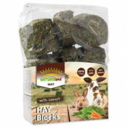 Nature Land | Hay Blocks - széna kockák sárgarépával 600 g