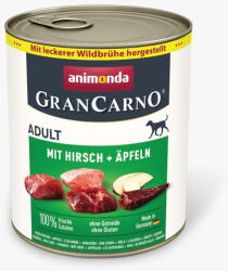 Animonda | GranCarno beef + deer with apple Adult (marha, szarvas+alma) konzerv felnőtt kutyák részére - 800g