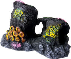  Dekor műgyanta hordók, akváriumi dekoráció - 15x9 cm