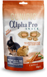 CUNIPIC | Alpha Pro | Jutalomfalat, felnőtt nyulaknak és rágcsálóknak, répás ízesítés - 50 g