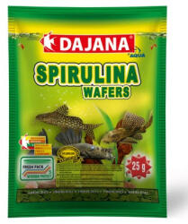 Dajana | SPIRULINA WAFERS | Süllyedő, spirulina haltáp - 25 g