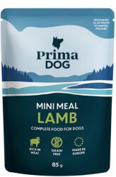 PrimaDog Mini Meal Bárány szószban Alutasakos nedves kutyatáp 85 g