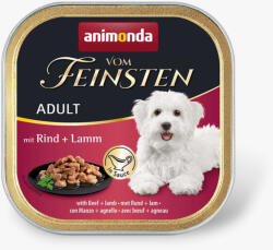 Animonda | Vom Feinsten Adult (marha, bárány) alutálkás felnőtt kutyák részére - 150g