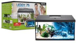 AQUAEL Leddy 75 Day&Night 2.0 BIO-FS black | Akvárium szett (fekete) - 75x35x40 cm - zoonet - 62 990 Ft